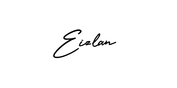 Similarly AmerikaSignatureDemo-Regular is the best handwritten signature design. Signature creator online .You can use it as an online autograph creator for name Eizlan. Eizlan signature style 3 images and pictures png