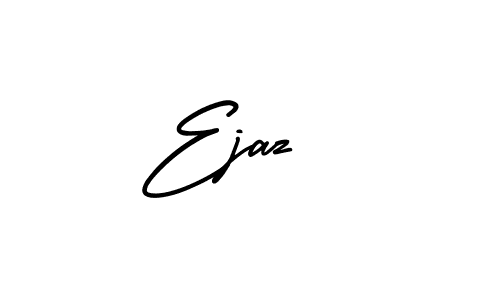 Check out images of Autograph of Ejaz  name. Actor Ejaz  Signature Style. AmerikaSignatureDemo-Regular is a professional sign style online. Ejaz  signature style 3 images and pictures png