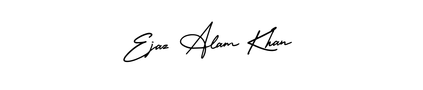 Check out images of Autograph of Ejaz Alam Khan name. Actor Ejaz Alam Khan Signature Style. AmerikaSignatureDemo-Regular is a professional sign style online. Ejaz Alam Khan signature style 3 images and pictures png