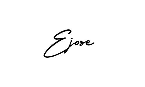 if you are searching for the best signature style for your name Ejose. so please give up your signature search. here we have designed multiple signature styles  using AmerikaSignatureDemo-Regular. Ejose signature style 3 images and pictures png