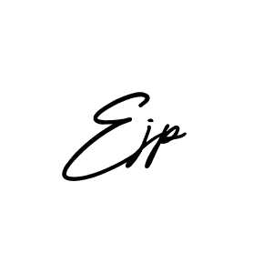 Similarly AmerikaSignatureDemo-Regular is the best handwritten signature design. Signature creator online .You can use it as an online autograph creator for name Ejp. Ejp signature style 3 images and pictures png