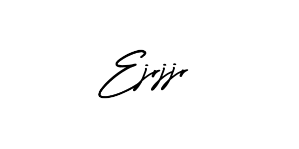 Design your own signature with our free online signature maker. With this signature software, you can create a handwritten (AmerikaSignatureDemo-Regular) signature for name Ejrjjr. Ejrjjr signature style 3 images and pictures png