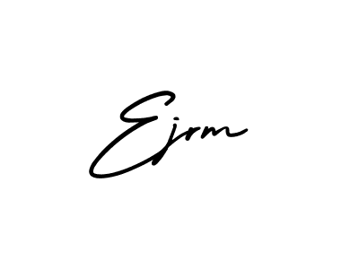 How to Draw Ejrm signature style? AmerikaSignatureDemo-Regular is a latest design signature styles for name Ejrm. Ejrm signature style 3 images and pictures png