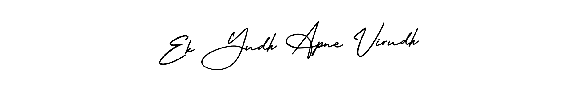 Similarly AmerikaSignatureDemo-Regular is the best handwritten signature design. Signature creator online .You can use it as an online autograph creator for name Ek Yudh Apne Virudh. Ek Yudh Apne Virudh signature style 3 images and pictures png