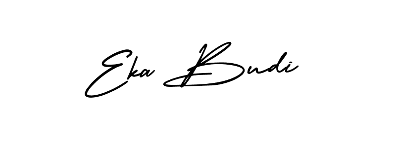 Similarly AmerikaSignatureDemo-Regular is the best handwritten signature design. Signature creator online .You can use it as an online autograph creator for name Eka Budi. Eka Budi signature style 3 images and pictures png