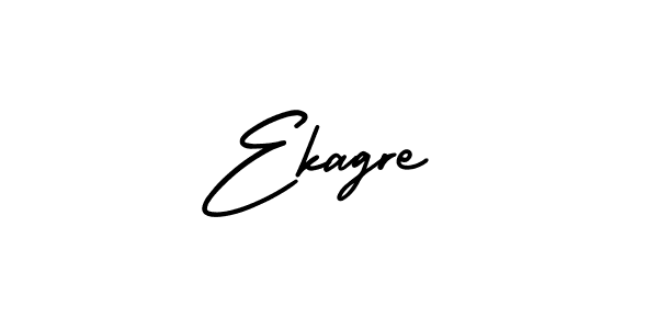 Use a signature maker to create a handwritten signature online. With this signature software, you can design (AmerikaSignatureDemo-Regular) your own signature for name Ekagre. Ekagre signature style 3 images and pictures png