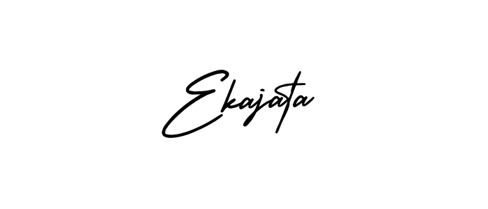Make a beautiful signature design for name Ekajata. Use this online signature maker to create a handwritten signature for free. Ekajata signature style 3 images and pictures png