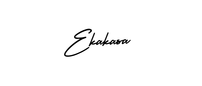 Make a beautiful signature design for name Ekakasa. With this signature (AmerikaSignatureDemo-Regular) style, you can create a handwritten signature for free. Ekakasa signature style 3 images and pictures png