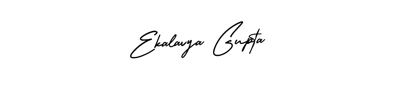 Ekalavya Gupta stylish signature style. Best Handwritten Sign (AmerikaSignatureDemo-Regular) for my name. Handwritten Signature Collection Ideas for my name Ekalavya Gupta. Ekalavya Gupta signature style 3 images and pictures png