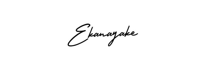 Also we have Ekanayake name is the best signature style. Create professional handwritten signature collection using AmerikaSignatureDemo-Regular autograph style. Ekanayake signature style 3 images and pictures png