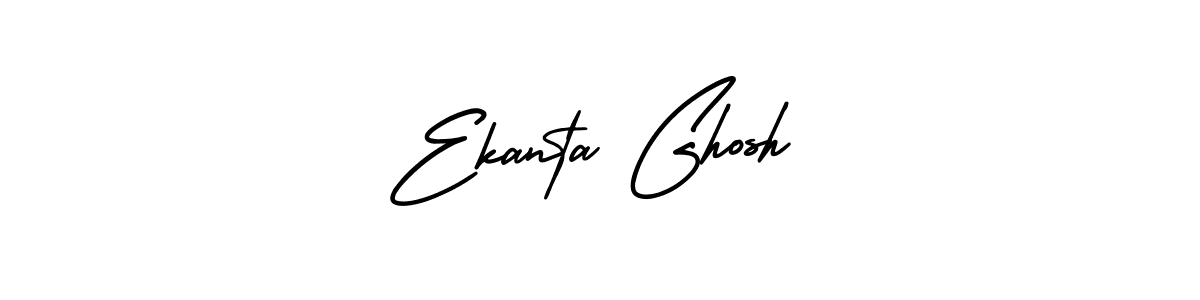 It looks lik you need a new signature style for name Ekanta Ghosh. Design unique handwritten (AmerikaSignatureDemo-Regular) signature with our free signature maker in just a few clicks. Ekanta Ghosh signature style 3 images and pictures png
