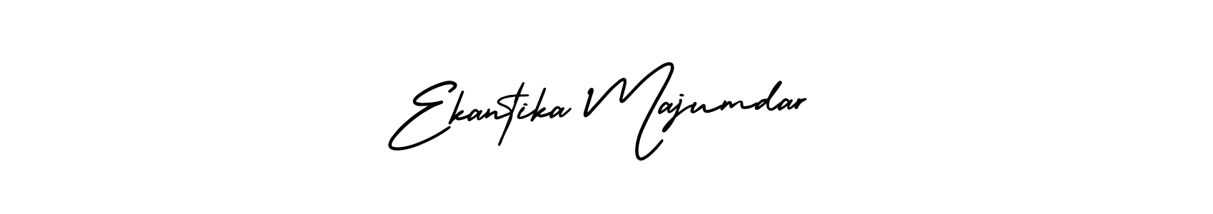 How to Draw Ekantika Majumdar signature style? AmerikaSignatureDemo-Regular is a latest design signature styles for name Ekantika Majumdar. Ekantika Majumdar signature style 3 images and pictures png