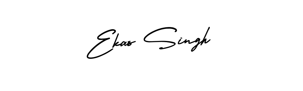 Best and Professional Signature Style for Ekas Singh. AmerikaSignatureDemo-Regular Best Signature Style Collection. Ekas Singh signature style 3 images and pictures png