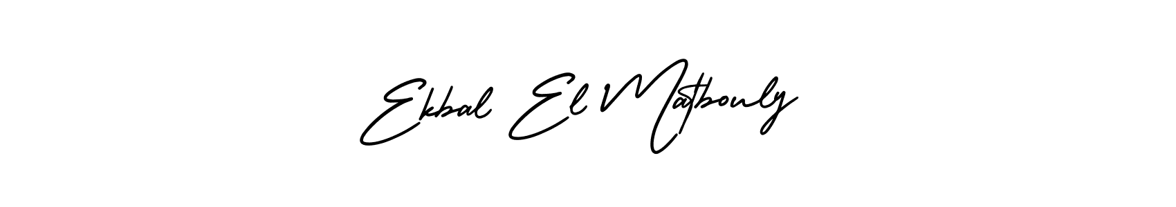 How to Draw Ekbal El Matbouly signature style? AmerikaSignatureDemo-Regular is a latest design signature styles for name Ekbal El Matbouly. Ekbal El Matbouly signature style 3 images and pictures png