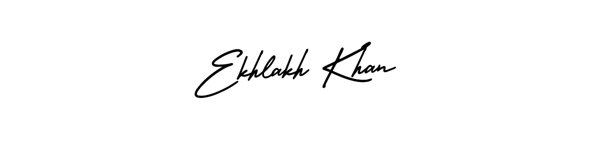 Also we have Ekhlakh Khan name is the best signature style. Create professional handwritten signature collection using AmerikaSignatureDemo-Regular autograph style. Ekhlakh Khan signature style 3 images and pictures png