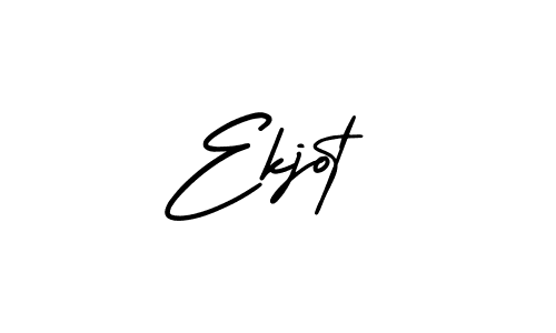 Similarly AmerikaSignatureDemo-Regular is the best handwritten signature design. Signature creator online .You can use it as an online autograph creator for name Ekjot. Ekjot signature style 3 images and pictures png