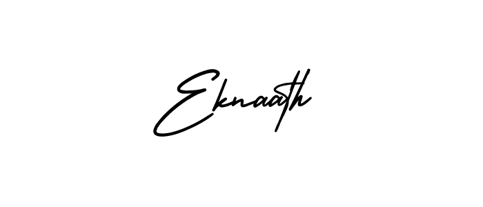 Make a beautiful signature design for name Eknaath. With this signature (AmerikaSignatureDemo-Regular) style, you can create a handwritten signature for free. Eknaath signature style 3 images and pictures png