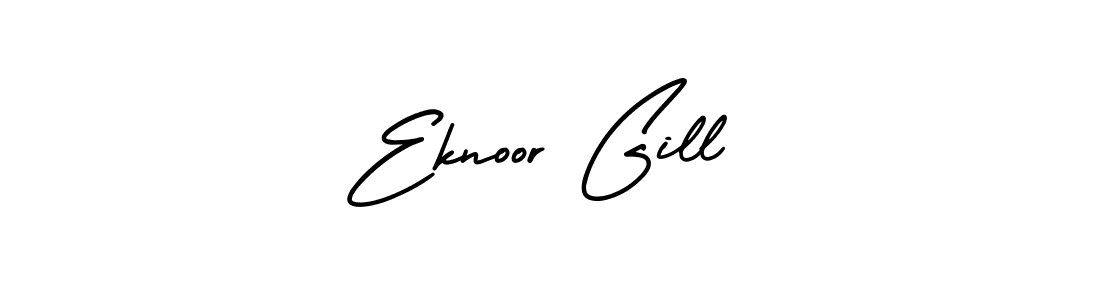 Also You can easily find your signature by using the search form. We will create Eknoor Gill name handwritten signature images for you free of cost using AmerikaSignatureDemo-Regular sign style. Eknoor Gill signature style 3 images and pictures png