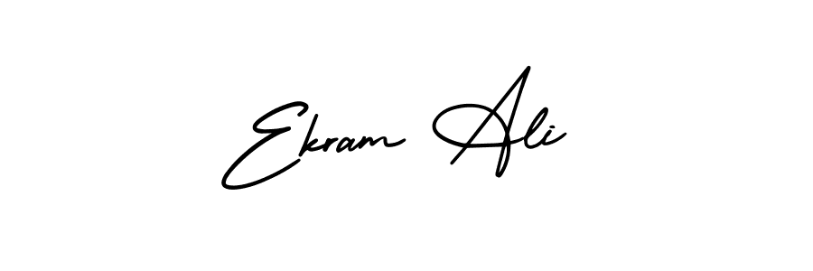 Similarly AmerikaSignatureDemo-Regular is the best handwritten signature design. Signature creator online .You can use it as an online autograph creator for name Ekram Ali. Ekram Ali signature style 3 images and pictures png