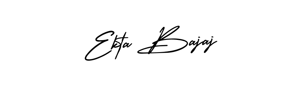You can use this online signature creator to create a handwritten signature for the name Ekta Bajaj. This is the best online autograph maker. Ekta Bajaj signature style 3 images and pictures png