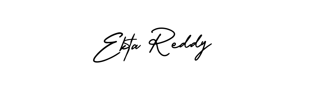 How to Draw Ekta Reddy signature style? AmerikaSignatureDemo-Regular is a latest design signature styles for name Ekta Reddy. Ekta Reddy signature style 3 images and pictures png