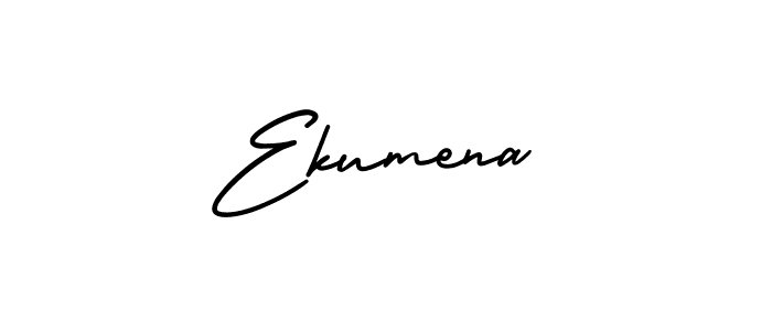 Similarly AmerikaSignatureDemo-Regular is the best handwritten signature design. Signature creator online .You can use it as an online autograph creator for name Ekumena. Ekumena signature style 3 images and pictures png