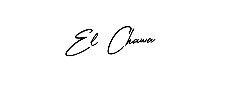 How to Draw El Chawa signature style? AmerikaSignatureDemo-Regular is a latest design signature styles for name El Chawa. El Chawa signature style 3 images and pictures png