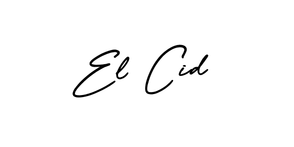 AmerikaSignatureDemo-Regular is a professional signature style that is perfect for those who want to add a touch of class to their signature. It is also a great choice for those who want to make their signature more unique. Get El Cid name to fancy signature for free. El Cid signature style 3 images and pictures png