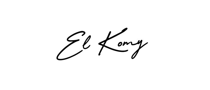 You can use this online signature creator to create a handwritten signature for the name El Komy. This is the best online autograph maker. El Komy signature style 3 images and pictures png