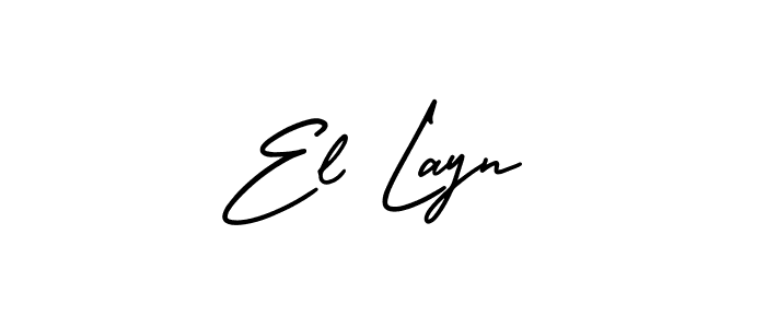 Once you've used our free online signature maker to create your best signature AmerikaSignatureDemo-Regular style, it's time to enjoy all of the benefits that El Layn name signing documents. El Layn signature style 3 images and pictures png