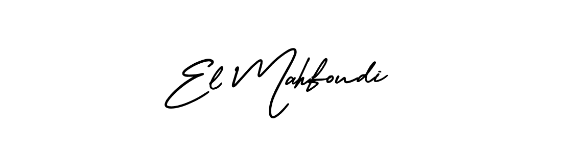 Best and Professional Signature Style for El Mahfoudi. AmerikaSignatureDemo-Regular Best Signature Style Collection. El Mahfoudi signature style 3 images and pictures png