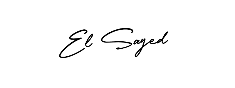 Make a short El Sayed signature style. Manage your documents anywhere anytime using AmerikaSignatureDemo-Regular. Create and add eSignatures, submit forms, share and send files easily. El Sayed signature style 3 images and pictures png