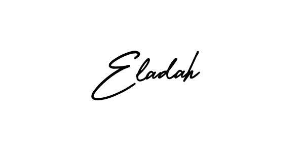 Also we have Eladah name is the best signature style. Create professional handwritten signature collection using AmerikaSignatureDemo-Regular autograph style. Eladah signature style 3 images and pictures png