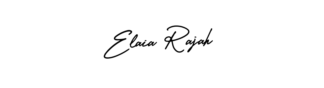 How to make Elaia Rajah signature? AmerikaSignatureDemo-Regular is a professional autograph style. Create handwritten signature for Elaia Rajah name. Elaia Rajah signature style 3 images and pictures png