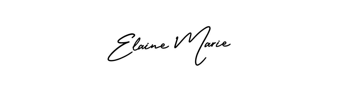 Also we have Elaine Marie name is the best signature style. Create professional handwritten signature collection using AmerikaSignatureDemo-Regular autograph style. Elaine Marie signature style 3 images and pictures png