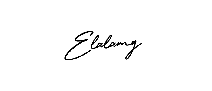 Also You can easily find your signature by using the search form. We will create Elalamy name handwritten signature images for you free of cost using AmerikaSignatureDemo-Regular sign style. Elalamy signature style 3 images and pictures png