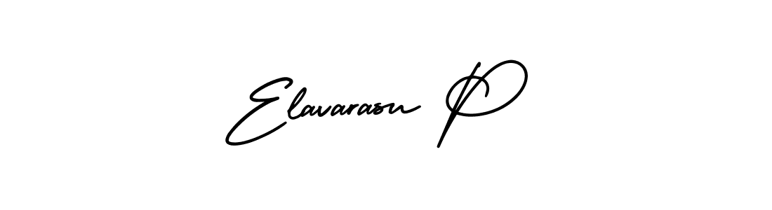 Make a beautiful signature design for name Elavarasu P. Use this online signature maker to create a handwritten signature for free. Elavarasu P signature style 3 images and pictures png