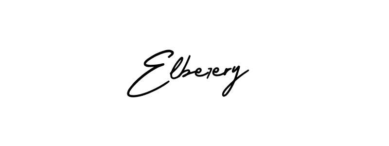 Also we have Elbe7ery name is the best signature style. Create professional handwritten signature collection using AmerikaSignatureDemo-Regular autograph style. Elbe7ery signature style 3 images and pictures png