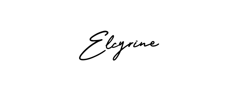 How to Draw Elcyrine signature style? AmerikaSignatureDemo-Regular is a latest design signature styles for name Elcyrine. Elcyrine signature style 3 images and pictures png