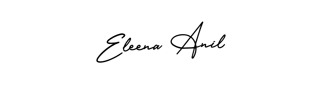 if you are searching for the best signature style for your name Eleena Anil. so please give up your signature search. here we have designed multiple signature styles  using AmerikaSignatureDemo-Regular. Eleena Anil signature style 3 images and pictures png