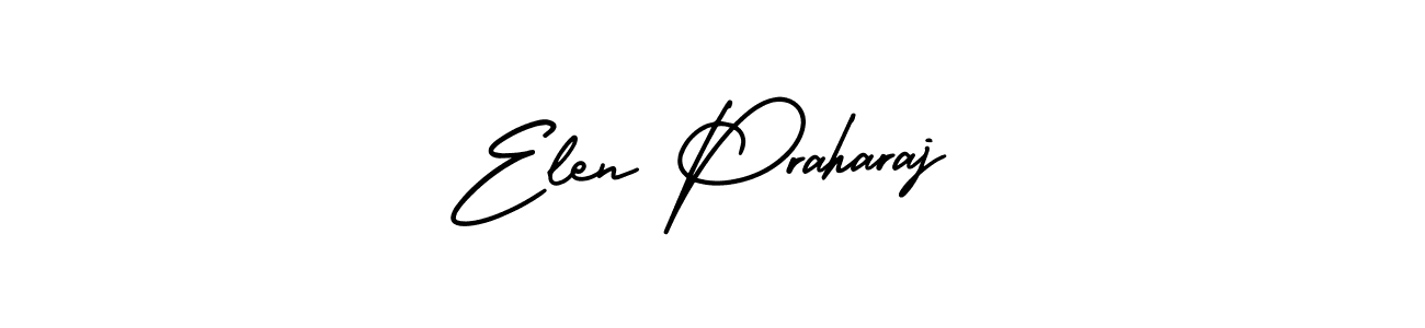 Design your own signature with our free online signature maker. With this signature software, you can create a handwritten (AmerikaSignatureDemo-Regular) signature for name Elen Praharaj. Elen Praharaj signature style 3 images and pictures png