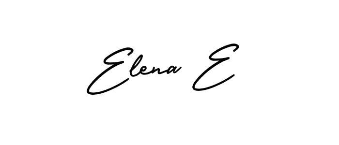 Similarly AmerikaSignatureDemo-Regular is the best handwritten signature design. Signature creator online .You can use it as an online autograph creator for name Elena E. Elena E signature style 3 images and pictures png