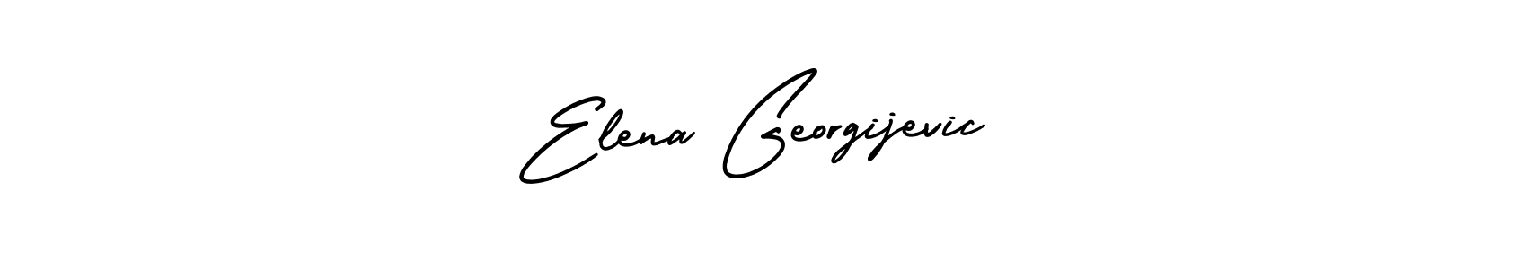 Make a beautiful signature design for name Elena Georgijevic. Use this online signature maker to create a handwritten signature for free. Elena Georgijevic signature style 3 images and pictures png