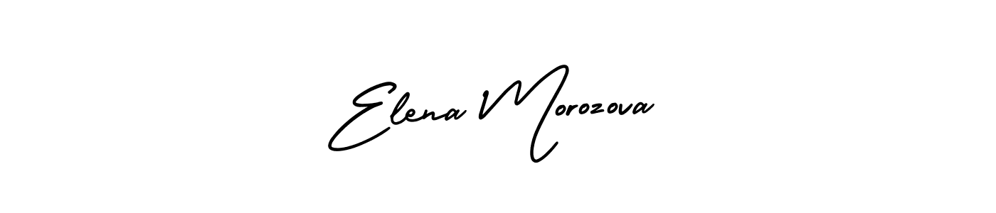 How to make Elena Morozova signature? AmerikaSignatureDemo-Regular is a professional autograph style. Create handwritten signature for Elena Morozova name. Elena Morozova signature style 3 images and pictures png