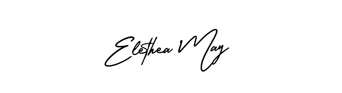 Design your own signature with our free online signature maker. With this signature software, you can create a handwritten (AmerikaSignatureDemo-Regular) signature for name Elethea May. Elethea May signature style 3 images and pictures png