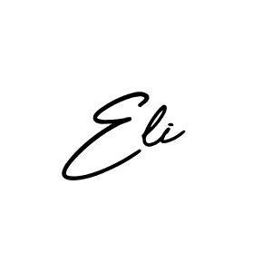 How to make Eli signature? AmerikaSignatureDemo-Regular is a professional autograph style. Create handwritten signature for Eli name. Eli signature style 3 images and pictures png