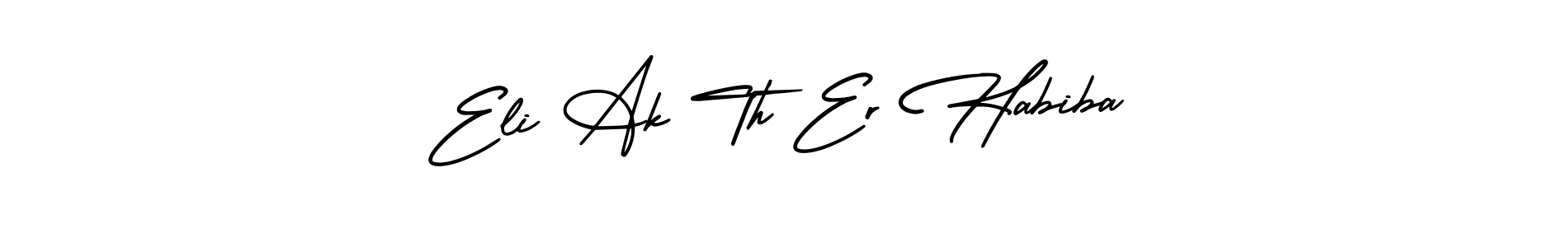 See photos of Eli Ak Th Er Habiba official signature by Spectra . Check more albums & portfolios. Read reviews & check more about AmerikaSignatureDemo-Regular font. Eli Ak Th Er Habiba signature style 3 images and pictures png