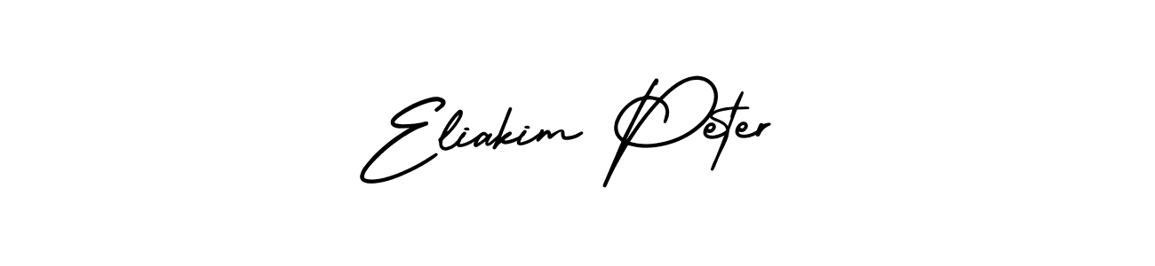 AmerikaSignatureDemo-Regular is a professional signature style that is perfect for those who want to add a touch of class to their signature. It is also a great choice for those who want to make their signature more unique. Get Eliakim Peter name to fancy signature for free. Eliakim Peter signature style 3 images and pictures png