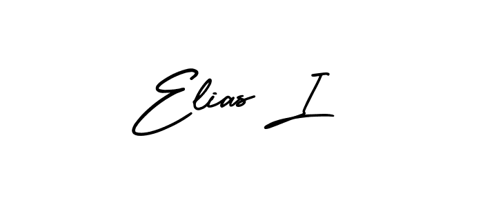 It looks lik you need a new signature style for name Elias I. Design unique handwritten (AmerikaSignatureDemo-Regular) signature with our free signature maker in just a few clicks. Elias I signature style 3 images and pictures png