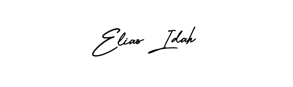 Similarly AmerikaSignatureDemo-Regular is the best handwritten signature design. Signature creator online .You can use it as an online autograph creator for name Elias Idah. Elias Idah signature style 3 images and pictures png